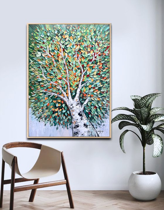 Golden Green Tree