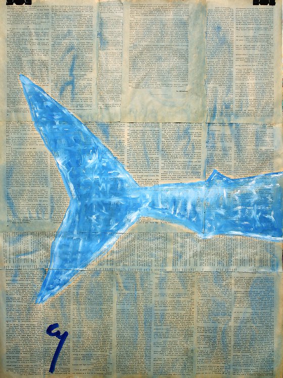 Shark. (triptych)