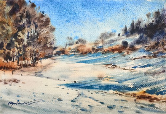 Winter landscape  #2