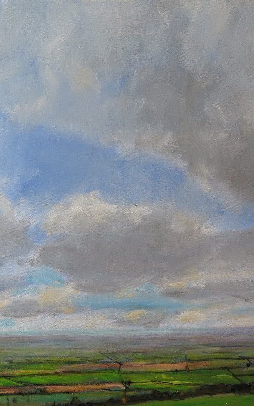 Wolds Sky, April 25 by Malcolm Ludvigsen
