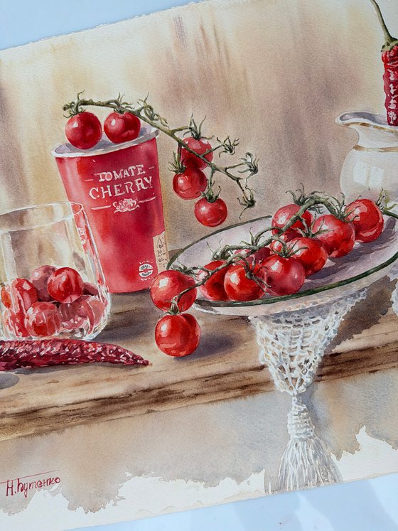 Cherry kiss, chili bite