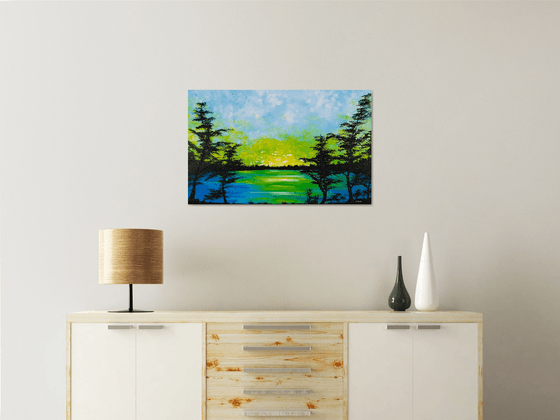 Sunset in the country 2