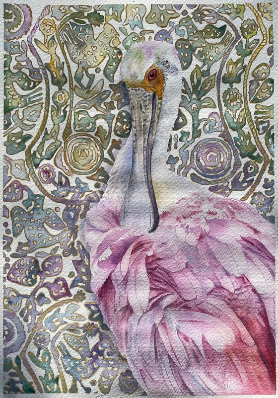 Pink Spoonbill