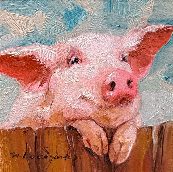 Pig portrait