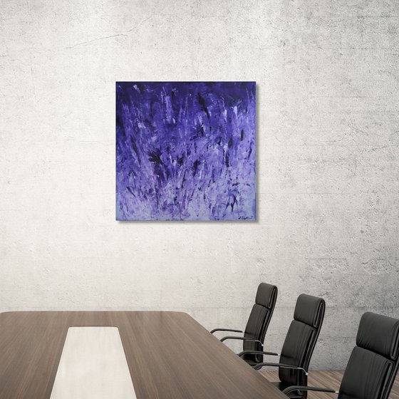 Purple Is The New Orange (80 x 80 cm) XL (32 x 32 inches)