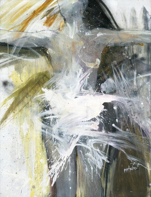 Resurrection #3 (Standing Female Nude) by Grigorii Pavlychev