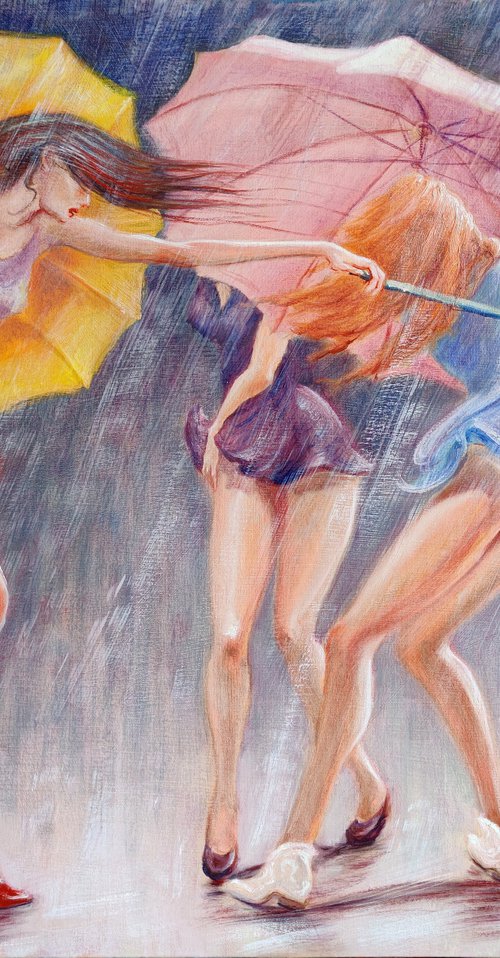 Rainy day by Isabel Mahe