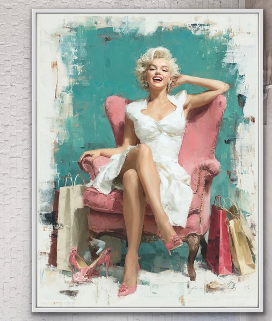 Shopping  Time with Marilyn Monroe