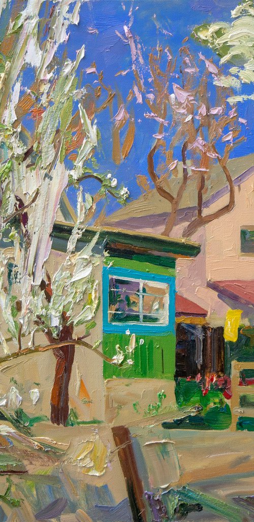 The trees are in bloom by Victor Onyshchenko