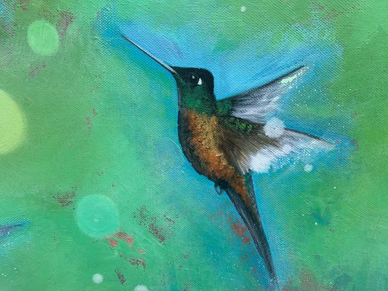 Magical Orbs and Hummingbirds