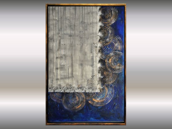 Imagination II - Abstract Art - Acrylic Painting - Canvas Art - Framed Painting - Abstract  Painting - Ready to Hang