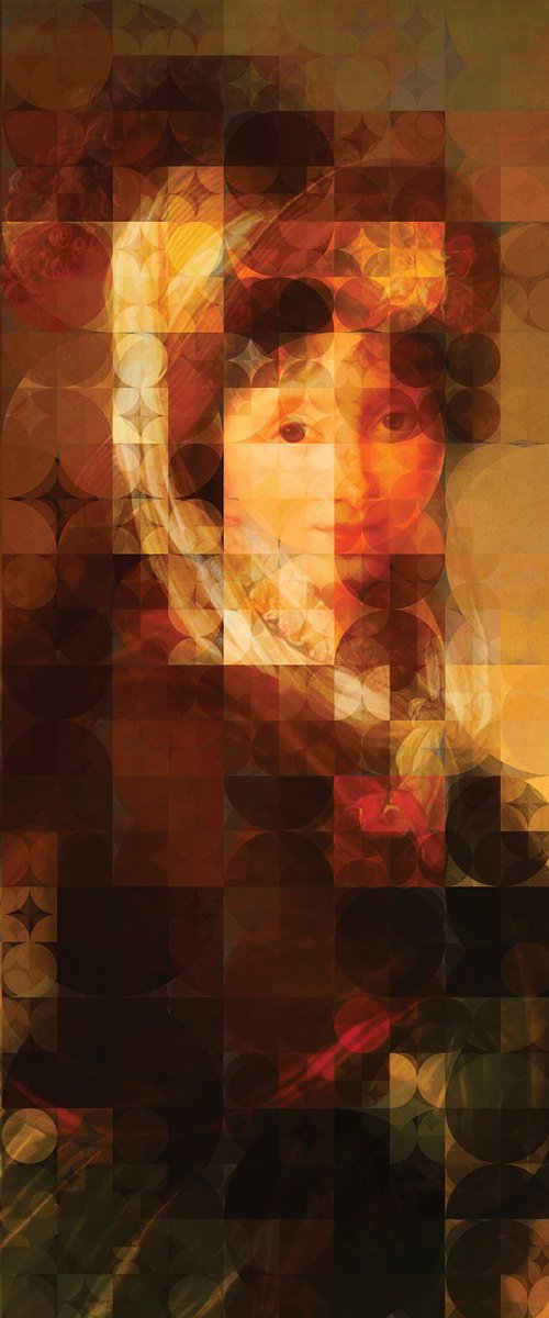 ...Portrait of a Young Woman by Javier Diaz