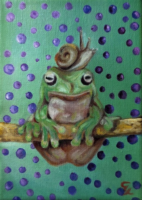 The frog and the snail