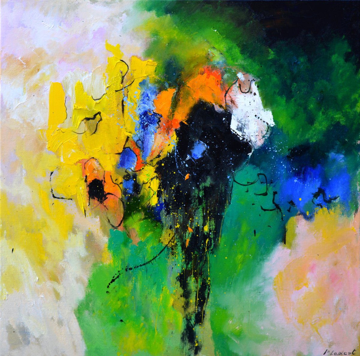 Choose Your Colour By Pol Henry Ledent, 28 X 28, Artwork For Sale On Artfinder