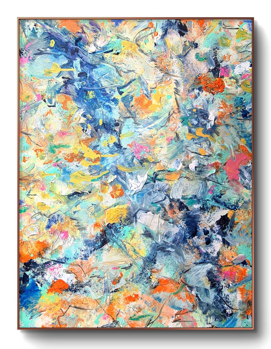 The Landscape Listens By Marian Gorin, 20 X 26, Artwork For Sale On Artfinder