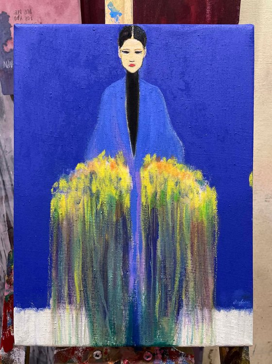 Woman with a Flowers