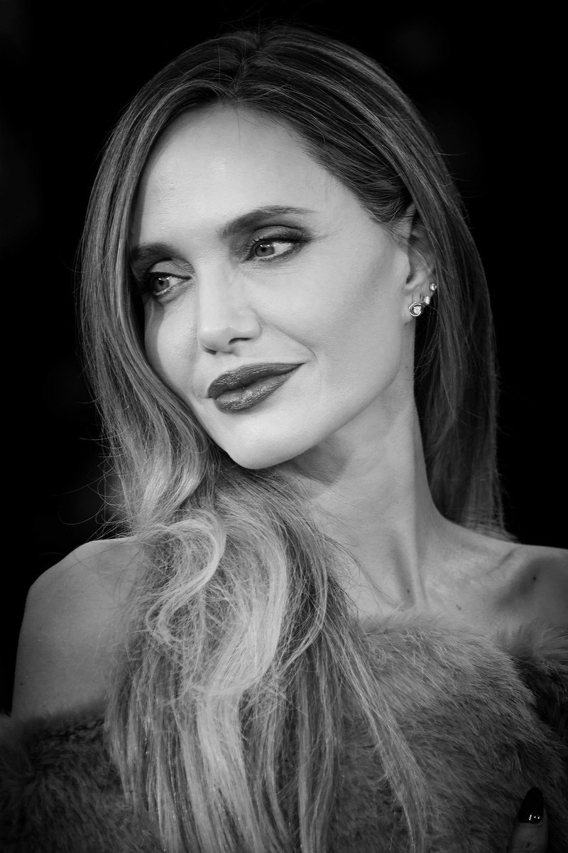 Photorealistic Portrait Photograph By Matteo Chinellato, 12 X 17", Angelina Jolie, Original Artwork