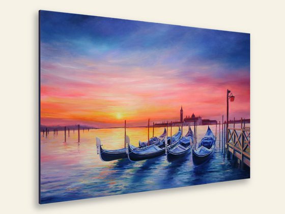 Magical Sunset in Venice
