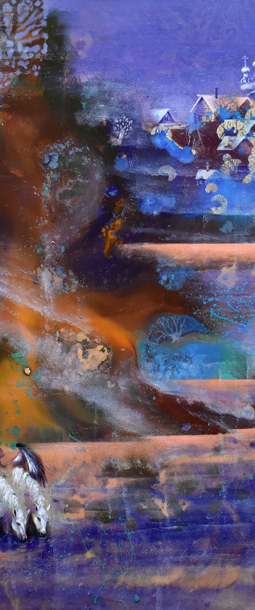 "At a watering hole" by Andrey Boris