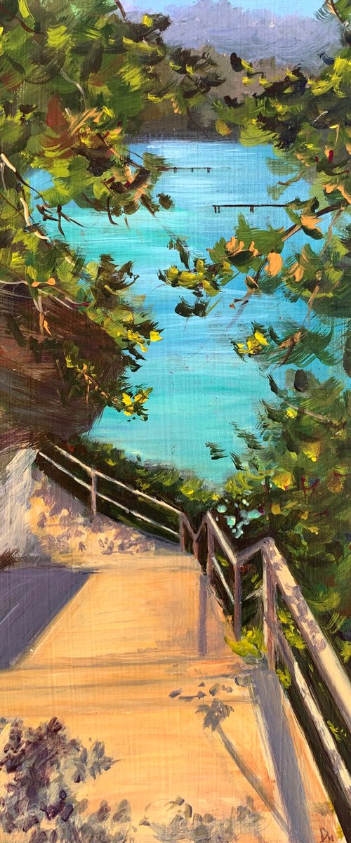 Steps to Clifton garden by Shelly Du