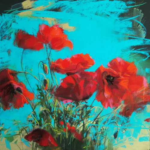 Poppies by Silja Salmistu