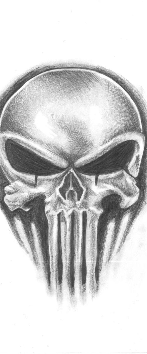 Skull Melt by Kate Evans