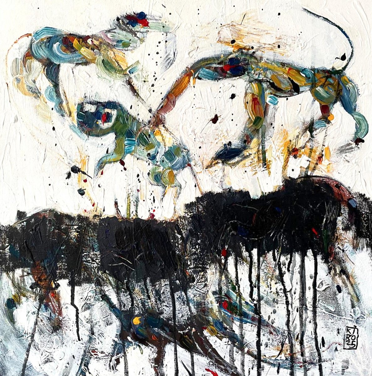 La Voie By Kiro, 20 X 20, Artwork For Sale On Artfinder