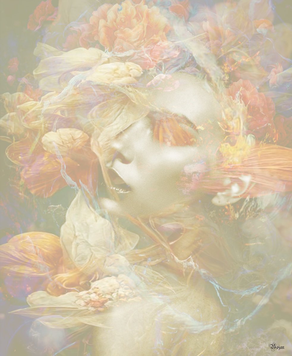 Illustrative Portrait Photograph By Bojan Jevtic, 35 X 43, Invisible, Original Artwork