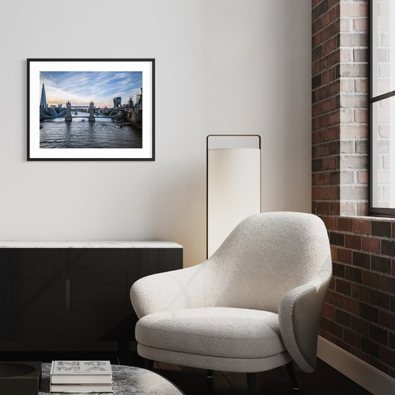 SUNSET ON TOWER BRIDGE