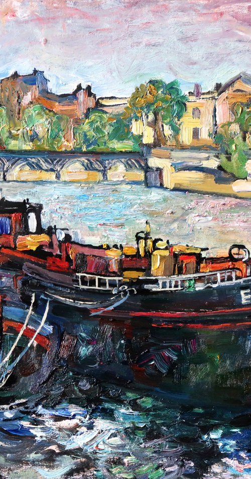 Quai de Conti by Nikifor Swiristuhin