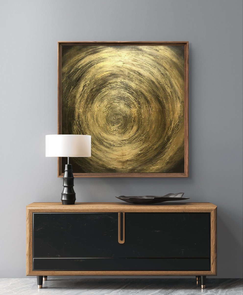 Luminous Round By Alexandra Petropoulou, 39 X 39, Artwork For Sale On Artfinder