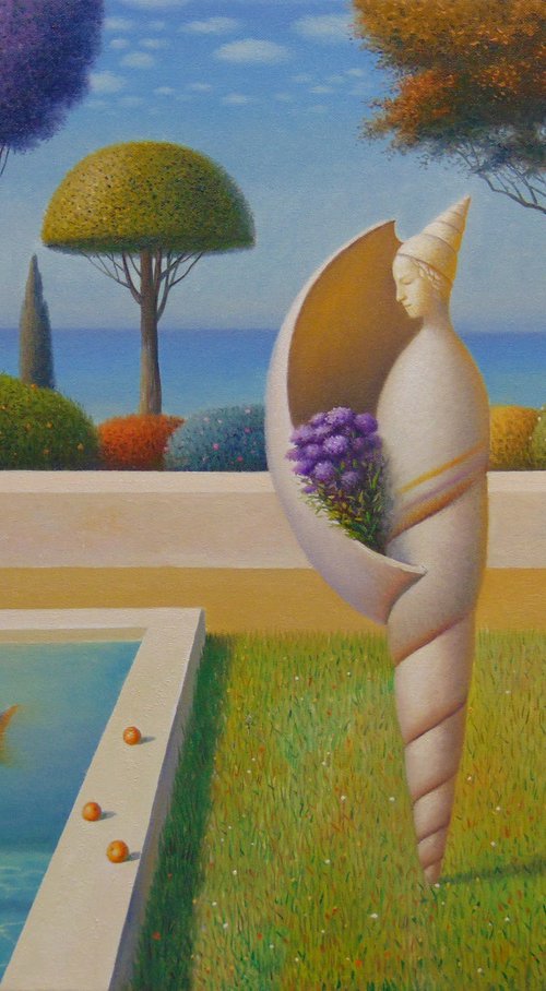 Blue sky afternoon by Evgeni Gordiets