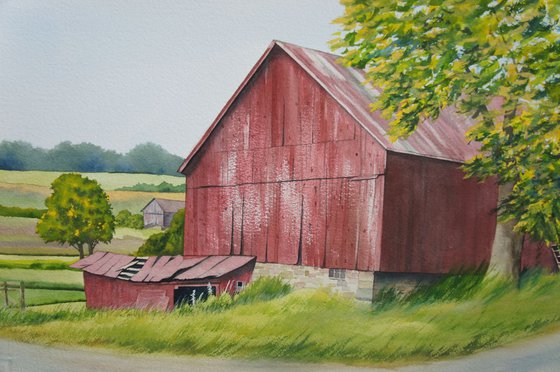 Amish barn