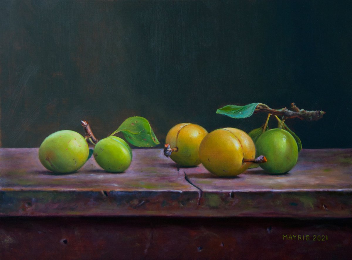 Plums to go by Mayrig Simonjan