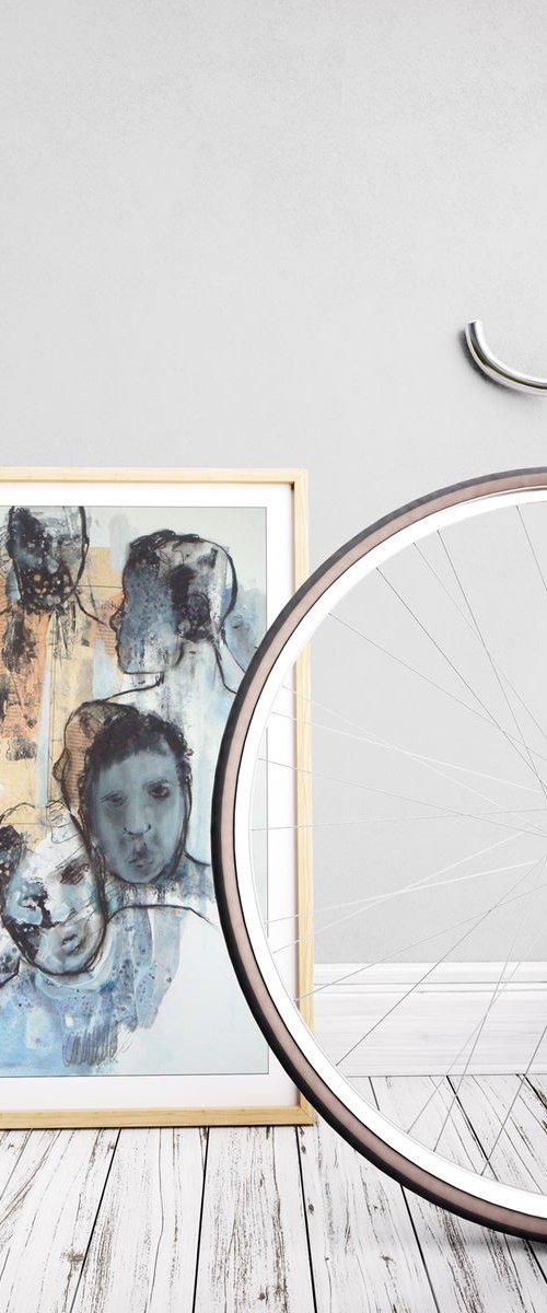 Study of a crowd #27 by Carolynne Coulson