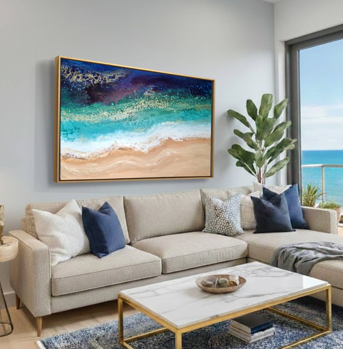 My Ithaki By Eleni Denart, 59 X 39, Artwork For Sale On Artfinder
