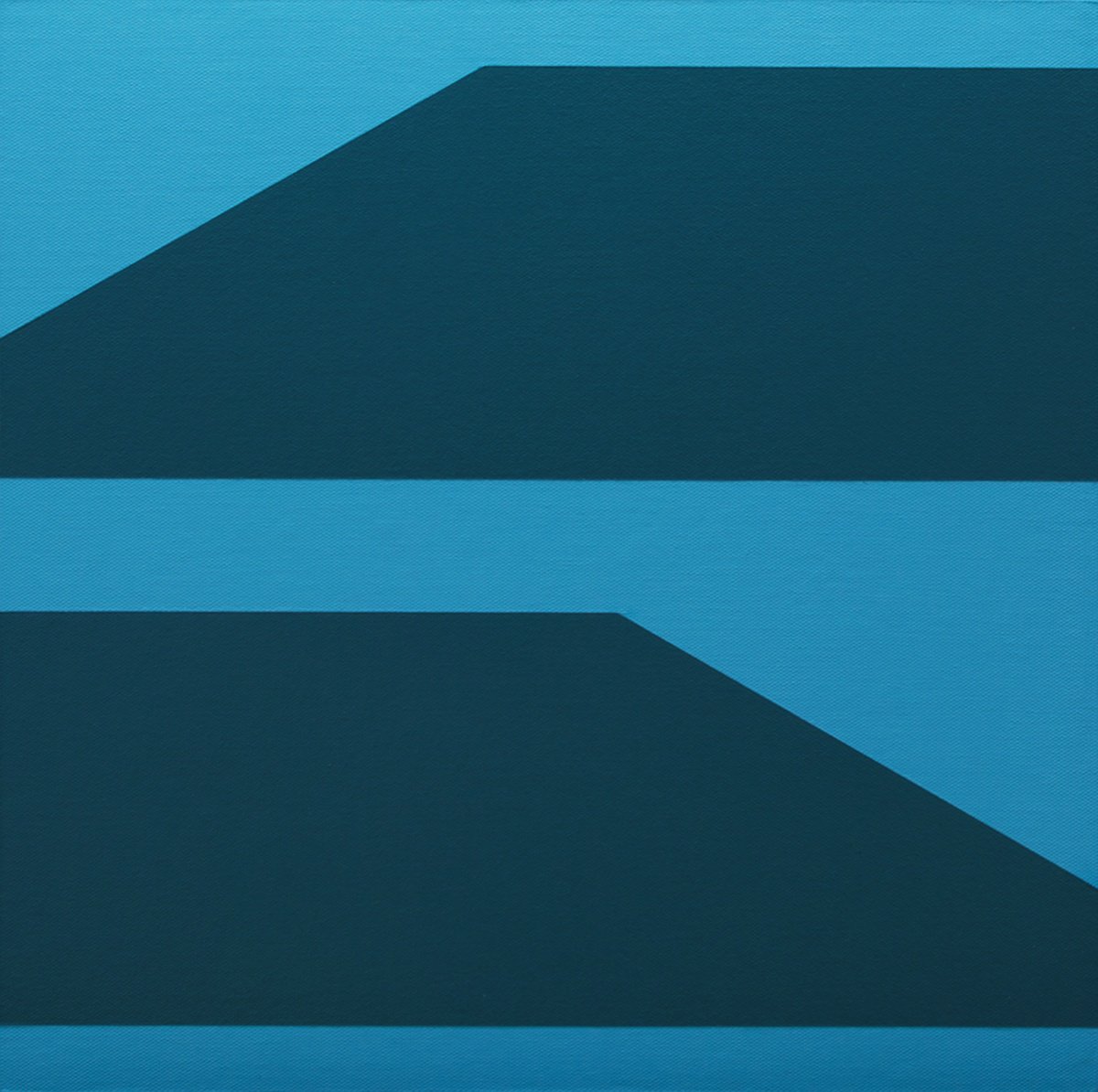 Geometric Abstract Acrylic Painting By Rich Moyers, 16 X 16", "Kinesis", Original Artwork