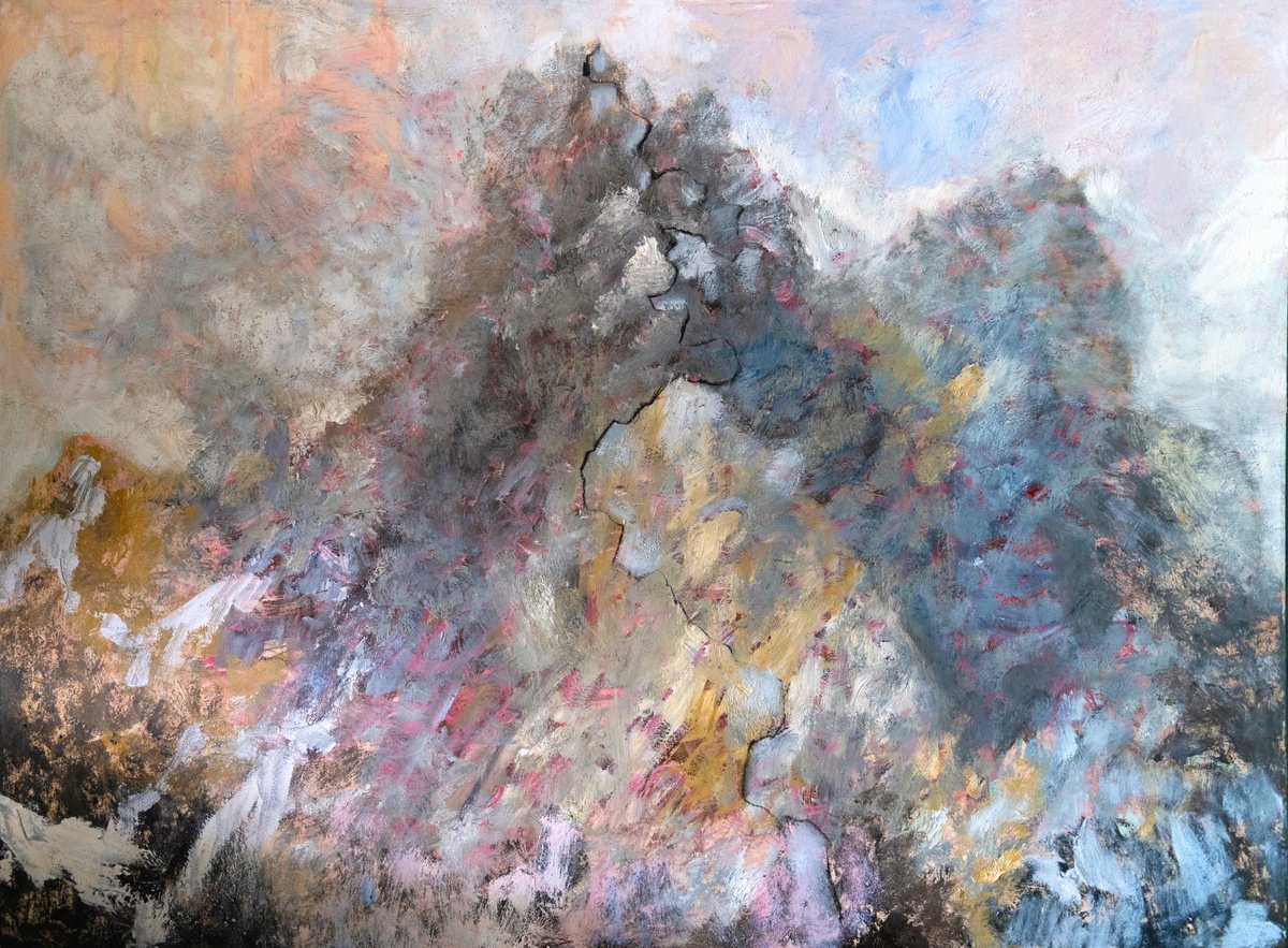 Mountain 12 By Elizabeth Anne Fox, 48 X 36, Artwork For Sale On Artfinder