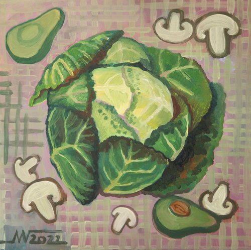 Cabbage by Marina Gorkaeva