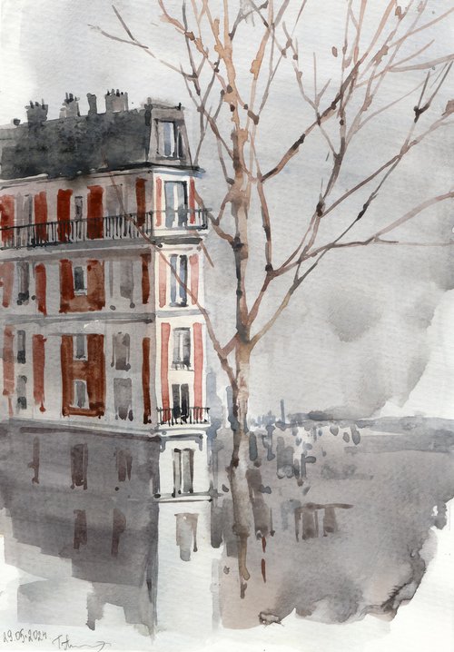 One day in Paris by Tatiana Alekseeva