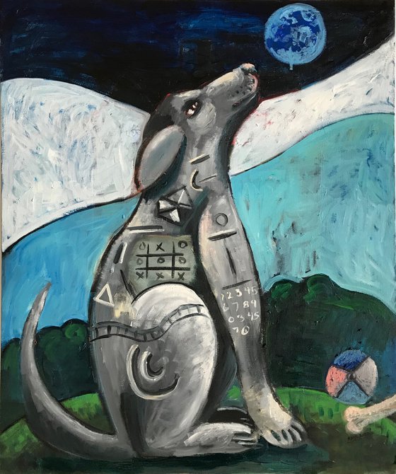 The Dog And The Blue Moon