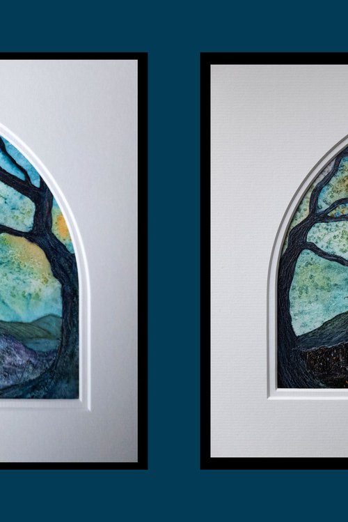 Farness + Mysteriousness, set of 2 by pure ART and SOUL