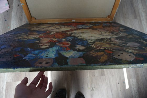 "Game" (self portrait)