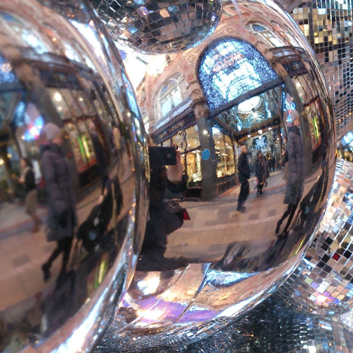 Mirror Ball by Paula Duck