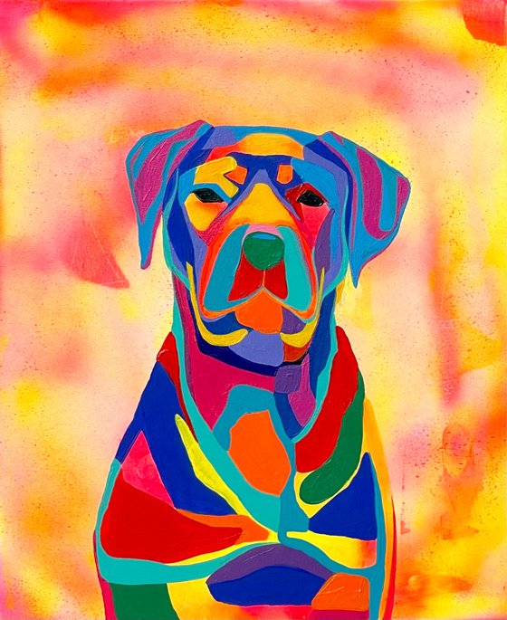 Abstract Dog 2