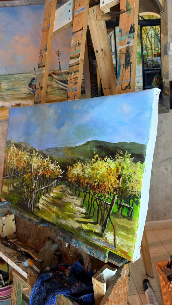 Autumn Vineyards of Ghianti