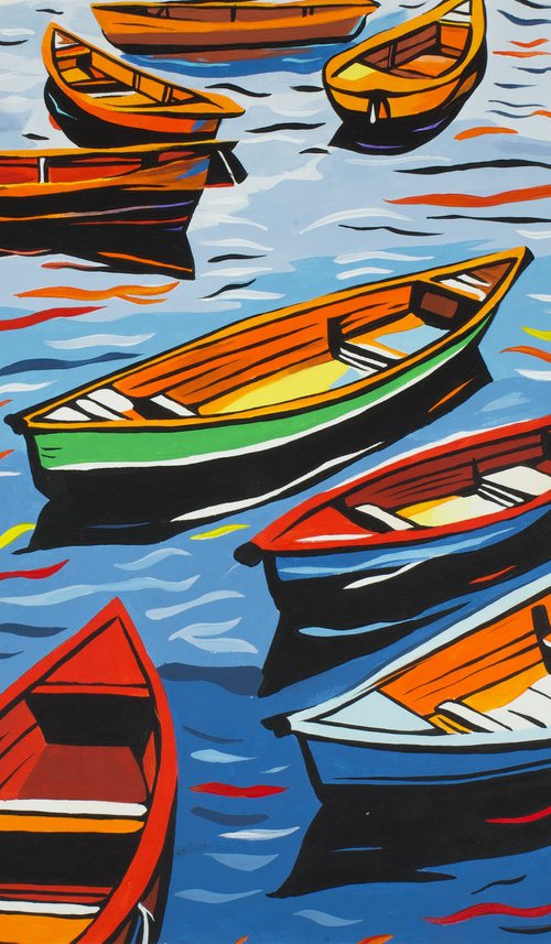 Boats by Kosta Morr