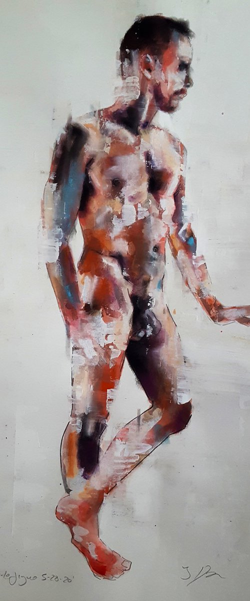 standing male figure 5-28-20 by Thomas Donaldson