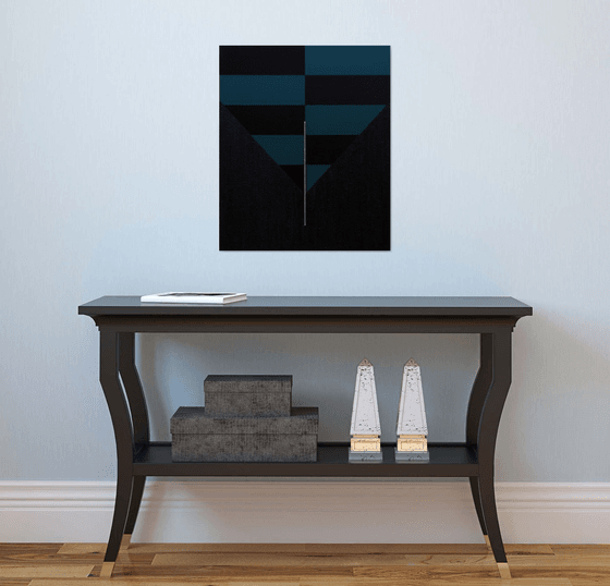 NOIR SYNAPTIC - 3D Modern Painting / Construction