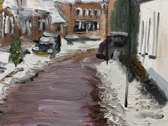 Winter morning in Dalen